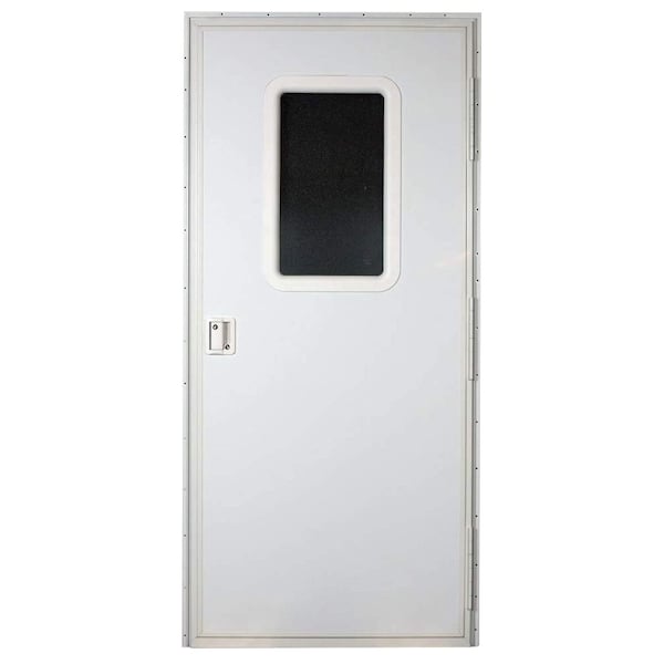 Ap Products 015-217718 RV Square Entrance Door - 26" x 78", Polar White 015-217718 - main